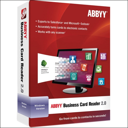 ABBYY Business Card Reader 2.0 для Windows