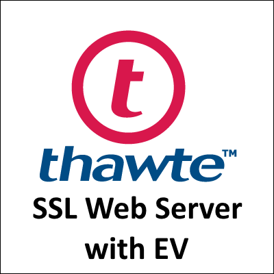 Thawte SSL Web Server with EV