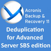 Acronis Backup & Recovery 11 Deduplication for Advanced Server SBS Edition