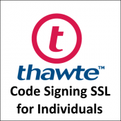 Thawte Code Signing SSL for Individuals