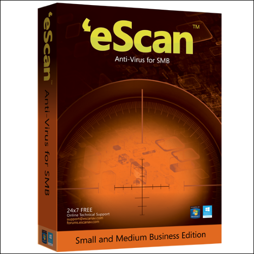 eScan AntiVirus Edition with Cloud Security for SMB