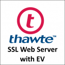 Thawte SSL Web Server with EV