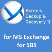 Acronis Backup & Recovery for MS Exchange for SBS